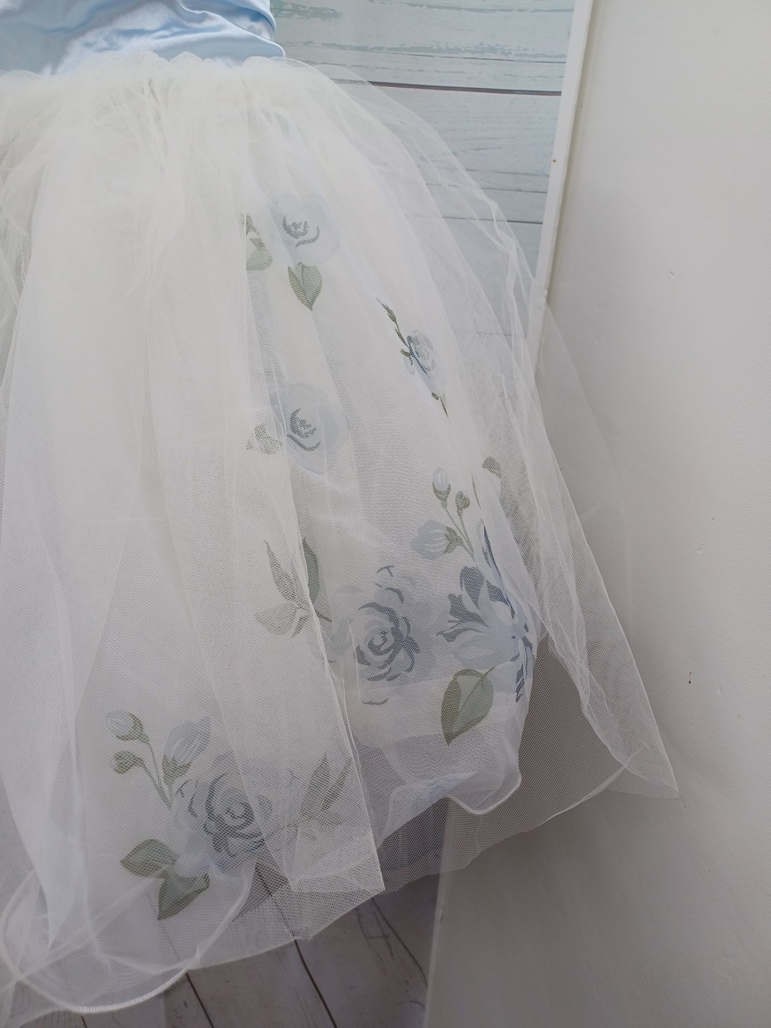 Weissman Girls Costume Dance Leotard Blue Child L… - image 4