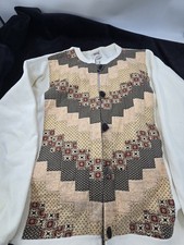 Vintage Sweater Size L Cheetah Brand 80% Cotton 20% Polyester Made In USA ๐บ๐ธ