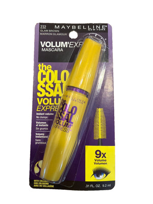 Maybelline New York Colossal Volume Express Mascara Glam Brown 232 9.2ml