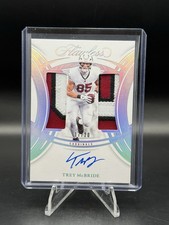 2025 Panini Flawless TREY MCBRIDE DUAL PATCH AUTO SILVER 17/20 Cardinals