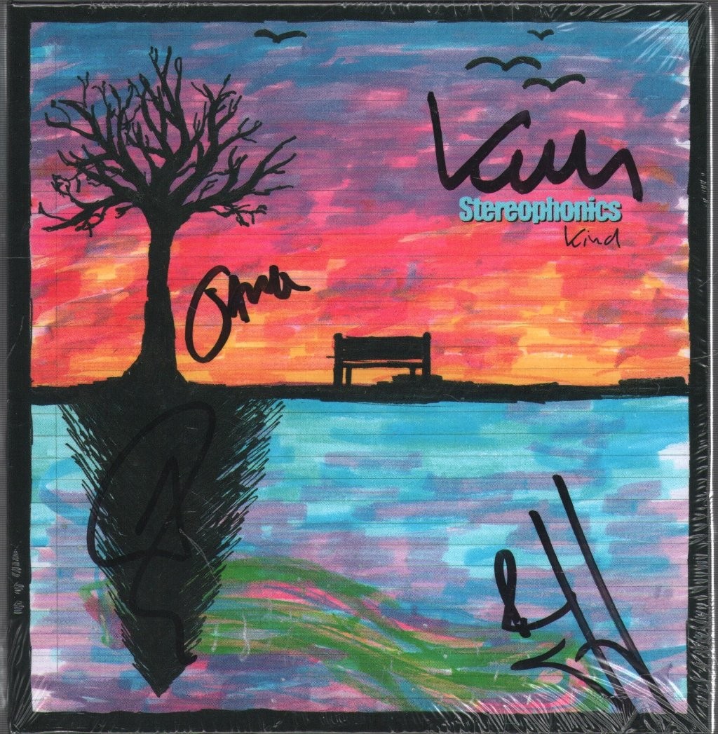 Stereophonics Kind CD Europe Parlophon 2019 Deluxe edition autographed sleeve in