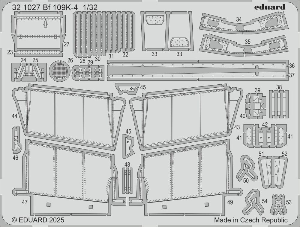 Eduard Accessories 321027 - 1:32 Bf 109K-4 For Kotare - New
