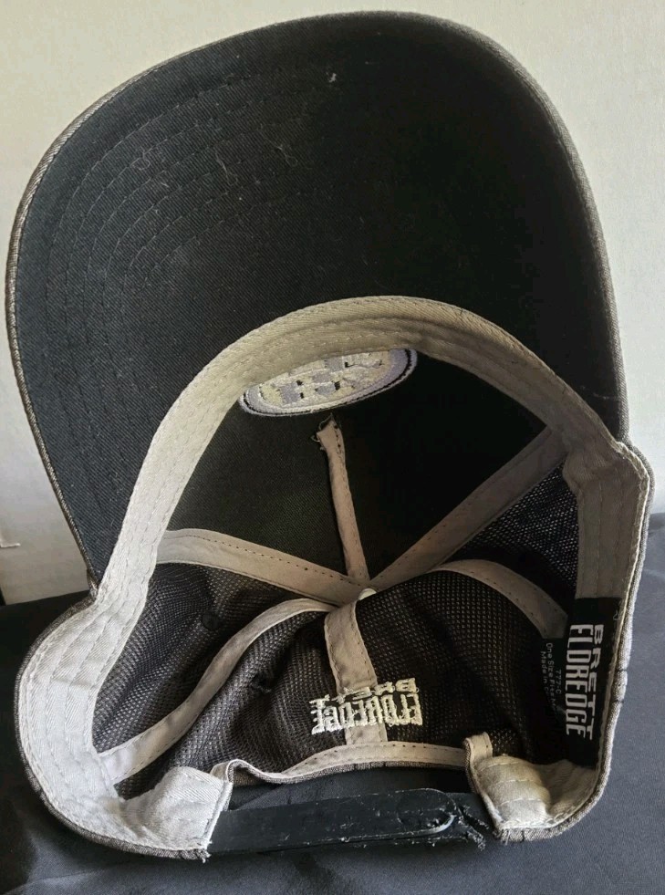 Brett Eldredge Hat Snapback Baseball Cap Gray OSFM - image 7