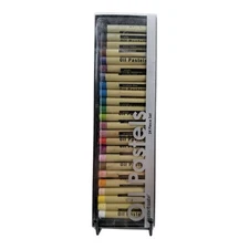 Oil Pastel Pens 24 Vibrant Hues For Beautiful Art Tools