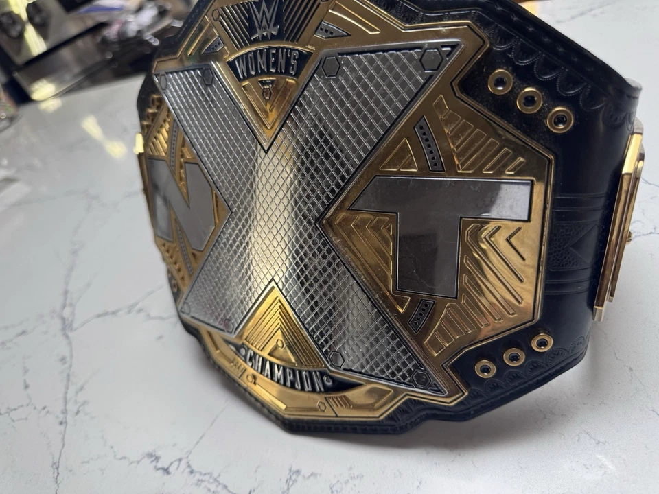 NXT womans championship replica belt wwe shop authentic - Image 3 of 4