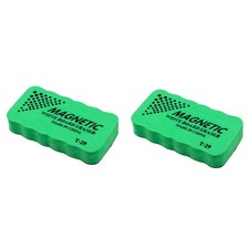 2X Magnetic Board Eraser Drywipe Marker Cleaner Whiteboard I1W27471