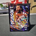 Jalen Brunson 2025-26 Topps Chrome Ultra Violet All-Stars SSP Card #UV-4