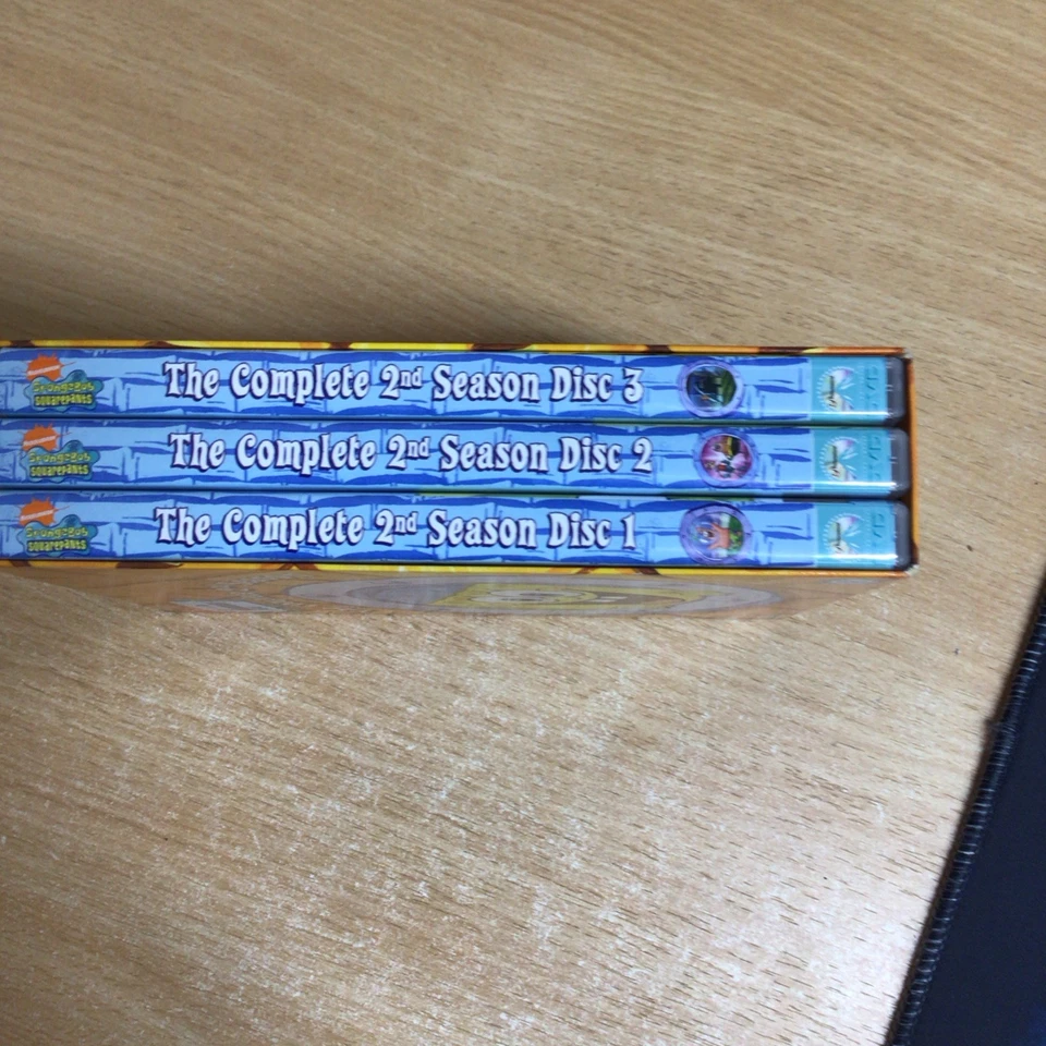 SpongeBob Squarepants: The Complete Second Season DVD (2006) Stephen Hillenburg - Image 2 of 3