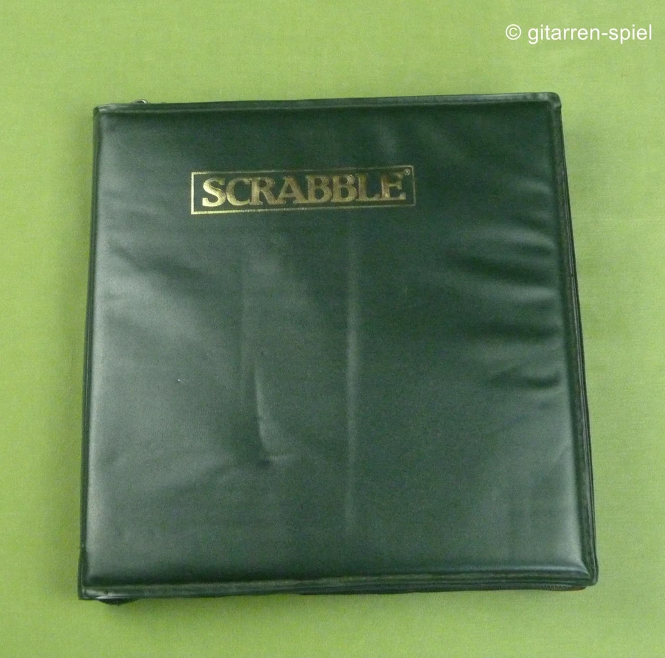 Reise-Scrabble im Kunstleder-Etui Komplett Top! von Spear-Spiele ©1986 - Bild 1 von 4