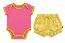 magnetic me bubble romper two piece set infant 3- 6months