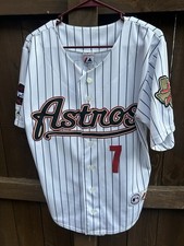 Craig Biggio 2005 Houston Astros Authentic World Series Home Jersey M