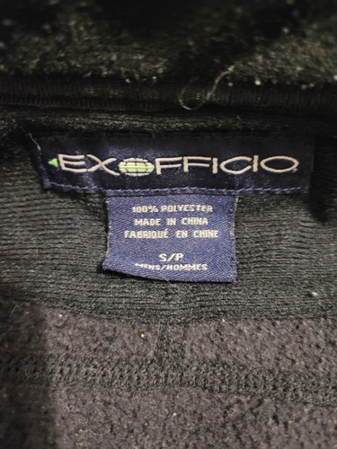 Exofficio Alpental Jacket Men’s Size Small Black Full Zip Mock Neck Outdoors - Picture 4 of 10