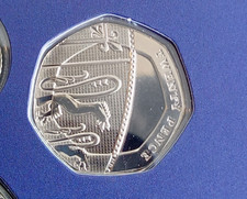 2022 20p Twenty Pence Memorial Coin Brilliant Uncirculated 26/22 Privy Mark Rare