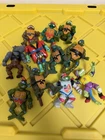 Lot Of 11 Vintage TMNT Teenage Mutant Ninja Turtles Action Figures 1990s