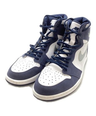 Nike Men 10.5US Air Jordan 1 High Og Co.Jp White/Midnight Nike Men 10.5US Air Jordan 1 High Og Co.Jp White/Midnight