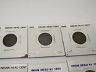 Indian Head Cent Collection Lot (9) two 1899, 1900, 04, 05, 06, 07, 08 ,09 (D1)