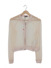 ZARA Sweatshirt Damen Sweat Gr. DE 36 creme Casual-Look