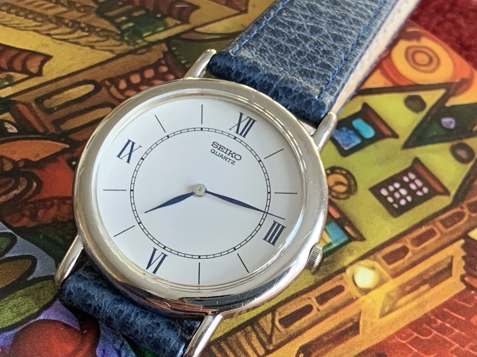 Rare Vintage Seiko 1980s Gents Watch image 3