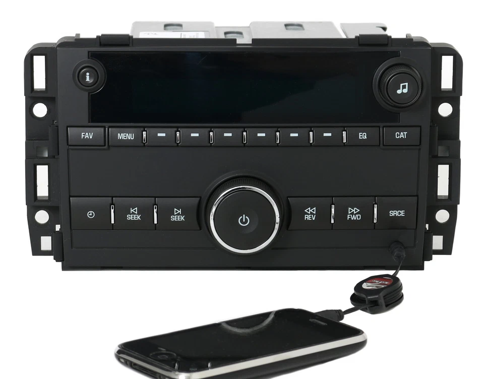 Chevrolet Express GMC 2015-24 radio AM FM con entrada auxiliar MP3 USB 23475279 DESBLOQUEADO Foto 2 de 4