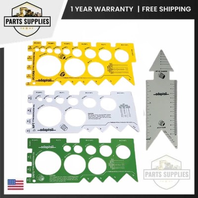 TGK-02 SAE Adaptall Fitting ID Gauge Kit for JIC NPT ORB ORFS USA SAE Thread