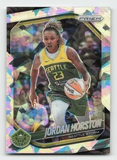2025 Panini Prizm WNBA #37 Jordan Horston Ice Prizms