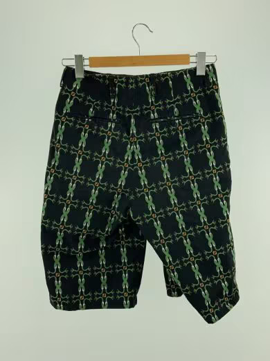 FENDI/L/SNAKE SHORTS/Size 44/Cotton/Black/All-over Pattern/FB0434 A6U2/Faded thumbnail 2