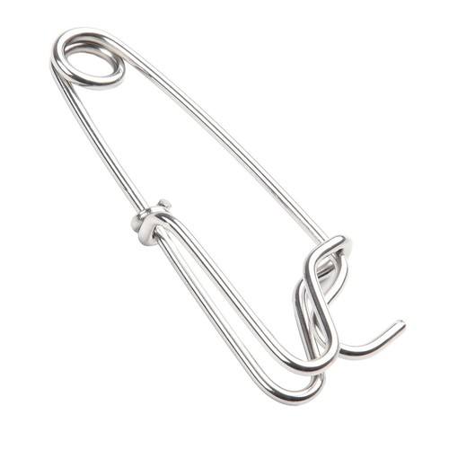 Pratical Outdoor Fishing Snap Swivels LongLine Clips Replacement Silver - Bild 4 von 81