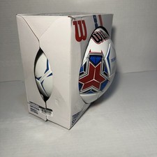Wilson Tribute Size 5 Soccer Ball - Red/White/Blue