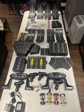 Rare 4 Lane CHILDFORD Slot Car Racing Race Track Set 4 Cars