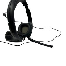 Plantronics Audio 326 Wired Stereo PC Headset Dual 3.5mm Plugs Mic In-Line Contr