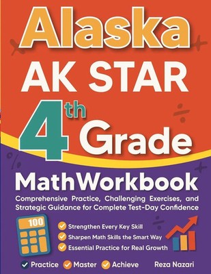 Reza Nazari | Alaska AK STAR Grade 4 Math Workbook | Taschenbuch | Englisch