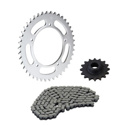 Kettensatz Ritzel Kettenrad 16/42 Zähne für Hercules K50 Ultra I II II LC RL RLC