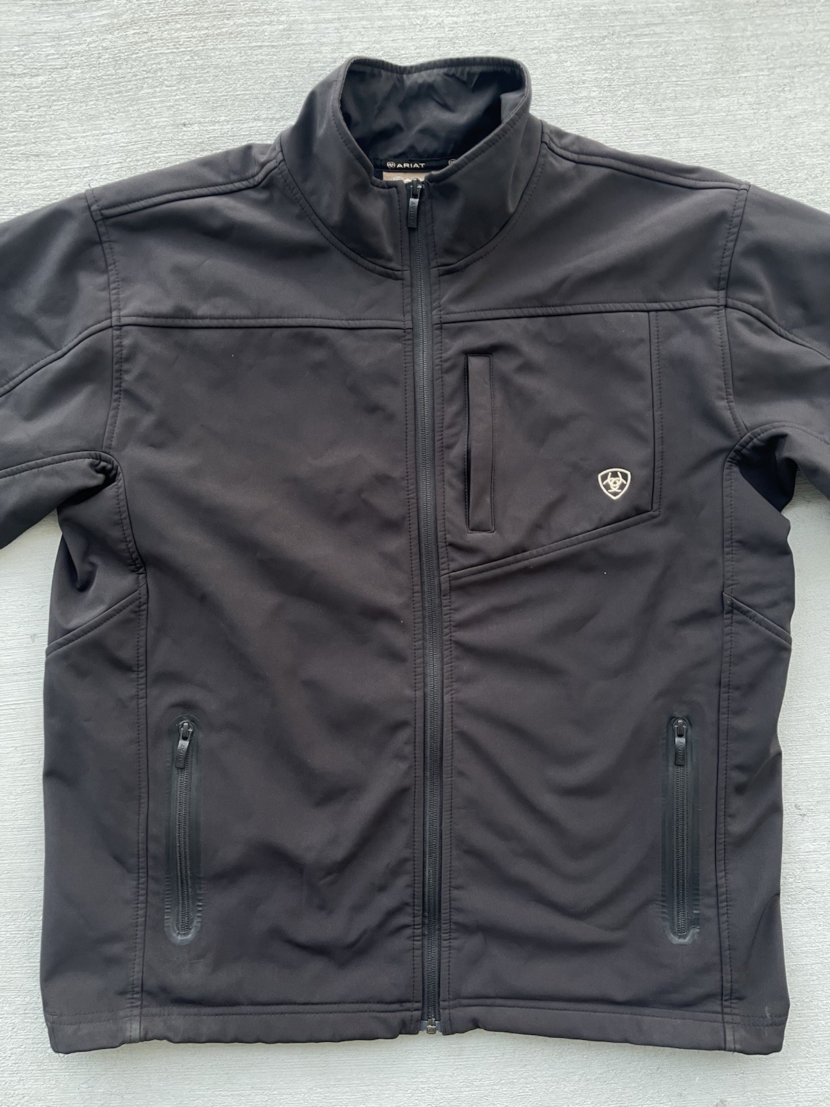 Ariat Logo Softshell Jacket Water Resistant Men’s… - image 2