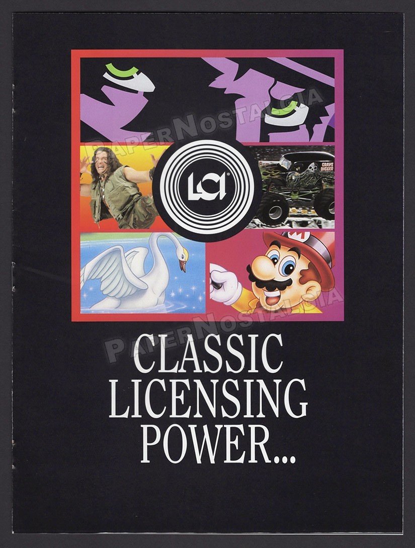 LCI - Original 1994 Trade 8pg Promo_ Nintendo Powerfest_ WMAC _ Mighty Max _ WWF