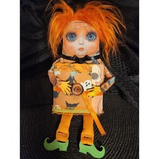 Pumpkin Doll Junk Journal: Handmade Mixed Media Naked Refillable Pages Journal