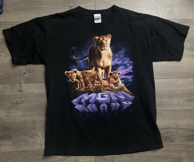 Vintage MGM Grand Las Vegas T-shirt logo Lion Tiger Casino Tee Y2K Graphic Vtg
