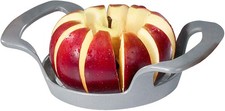Apple Slicer, Cuts 10 Even Slices, Easy to use Apple Corer Made of Coated Alu...