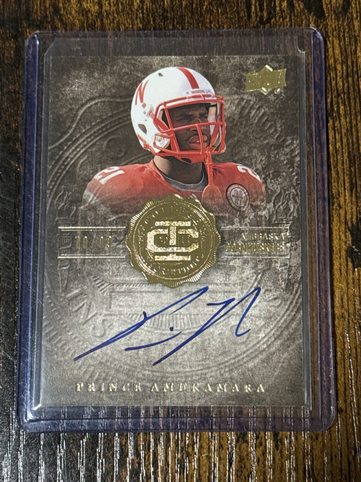 Prince Amukamara Upper Deck College Legends Inscription #CIAM Base