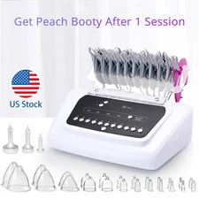 Breast Butt Enlargement Body Shapping BIO & EMS Vaccum Microcurrent Machine Home