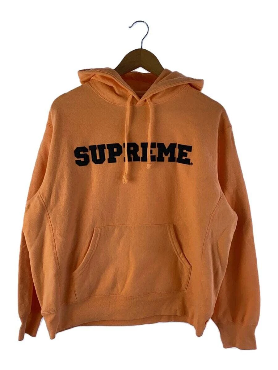 Sweat à capuche Supreme orange S occasion