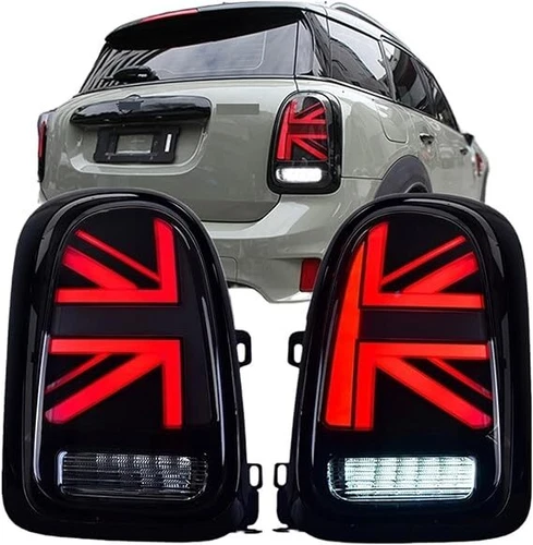 For BMW MINI Cooper Countryman F60 Pair LED Red Tail Light DRL Turn Singal Lamp - Picture 1 of 6