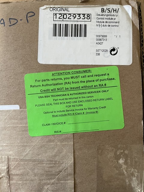 11036885 Module de commande | BOSCH BE
