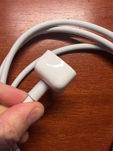 Genuine Apple Power Extension Cord for Mac/Macbook Power Adaptor 6 Ft - Picture 6 of 7
