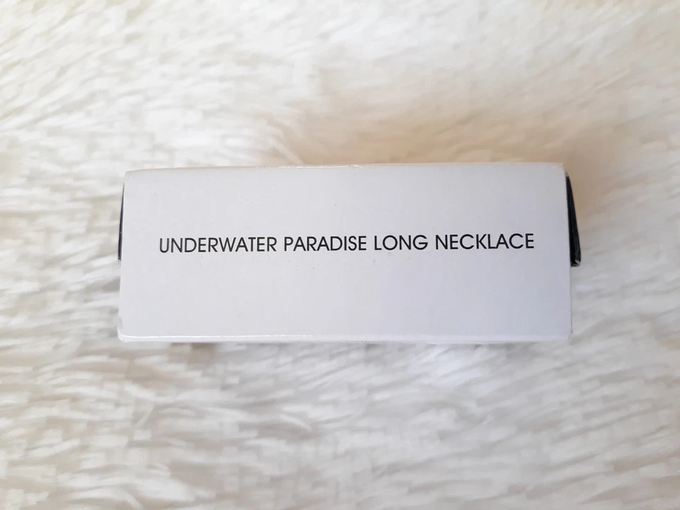 COLLAR LARGO AVON UNDERWATER PARADISE (LATÓN BRUÑIDO Y ABULÓN) NUEVO PRECINTADO Foto 4 de 4