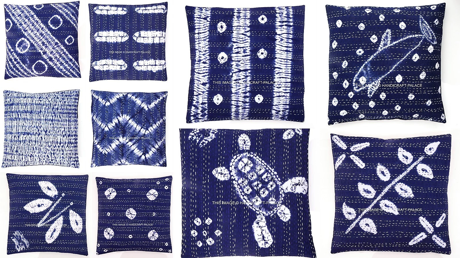 Indian Mandala Pillow Cover Tie Dye Handmade Kantha Work Cushion Case Sham Throw
Opens in a new wind