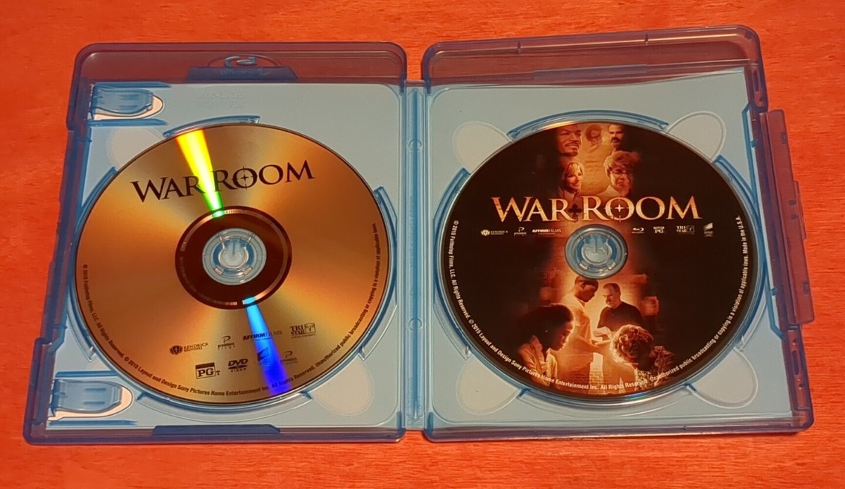 War Room Blu-ray Alex Kendrick Priscilla Shirer Michael Jr