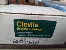 New Clevite CB625P10 Rod Bearings for Cummins SC Engine 203661