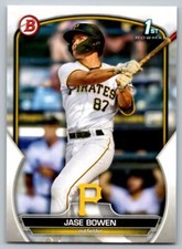 2023 Bowman #BCP-146 Jase Bowen     Pittsburgh Pirates