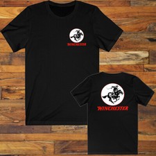 Winchester Gunmaker Symbol Guns Firearms Riffles Men's Black S-5XL