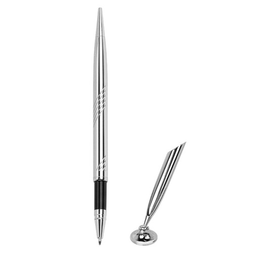 Desktop Pen Ballpoint Pen with Base Counter Service Pen Wedding Guest Sign Pen - Picture 3 of 10
